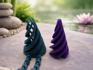 Cone spirale antistress avec pieds