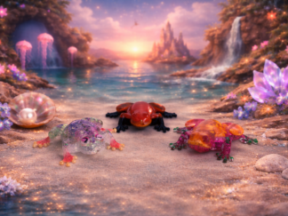 Grenouille en résine